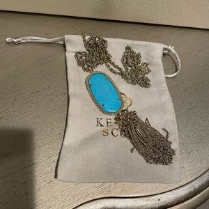Kendra scott rayne turquoise necklace